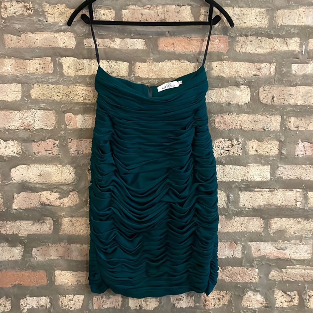 Kat Von D Ruffled Pencil Skirt